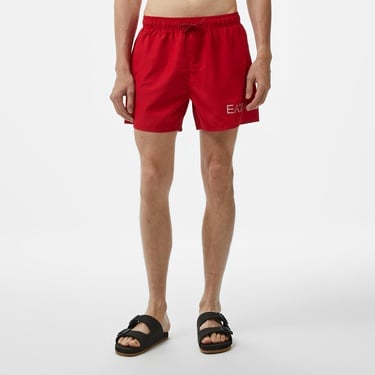  Ea7 Erkek Kırmızı Deniz Şortu