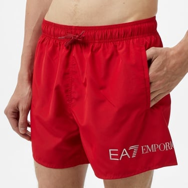  Ea7 Erkek Kırmızı Deniz Şortu