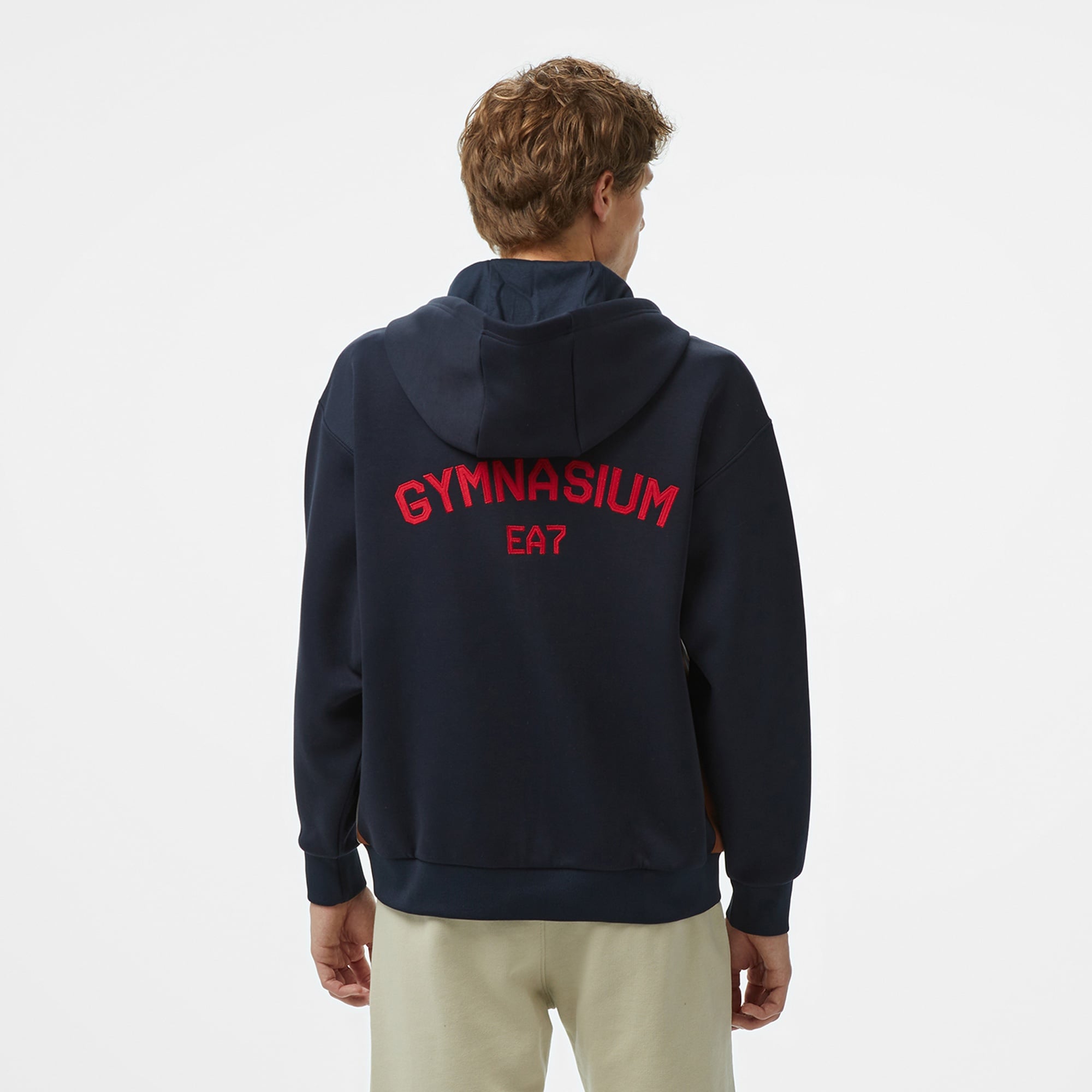 Ea7 Erkek Mavi Sweatshirt