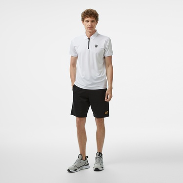 Ea7 Erkek Beyaz Polo
