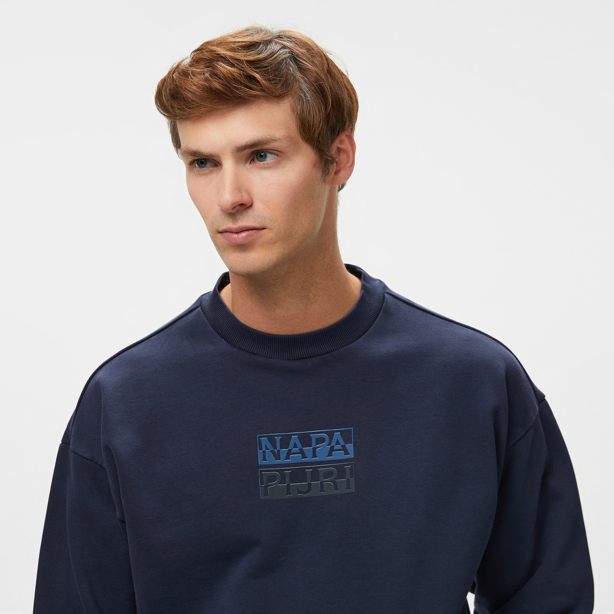 Napapijri Erkek Lacivert Sweatshirt