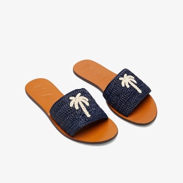  Manebi Kadın Lacivert Terlik