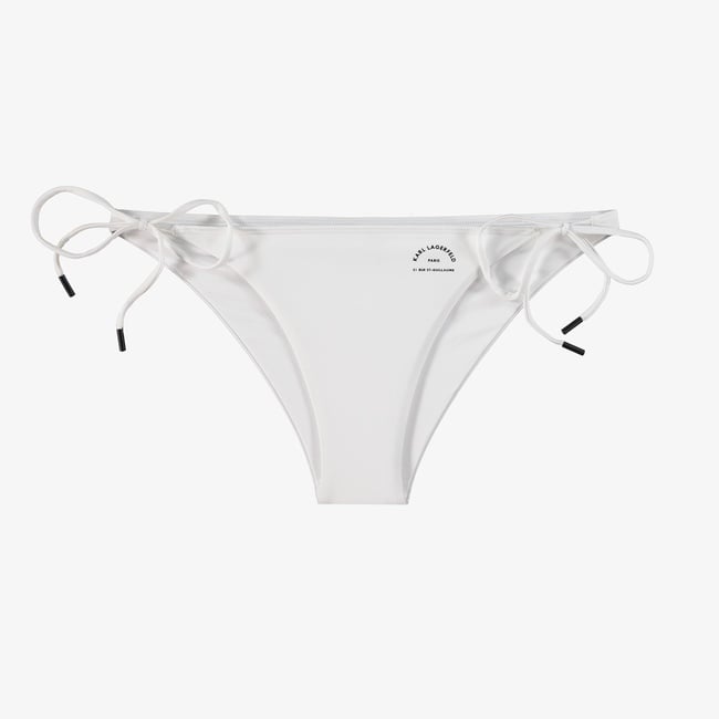  Karl Lagerfeld Kadın Beyaz Bikini Altı
