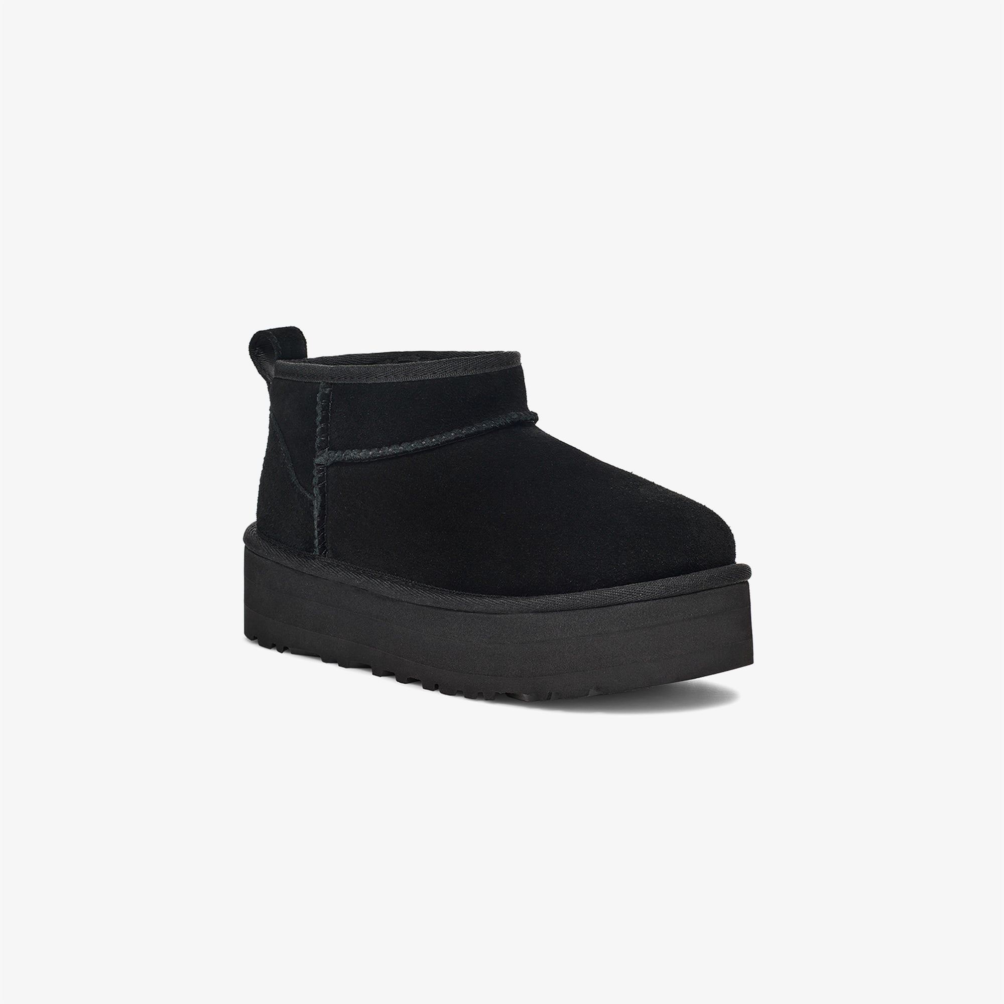 UGG Classic Ultra Mini Platform Çocuk Siyah Bot