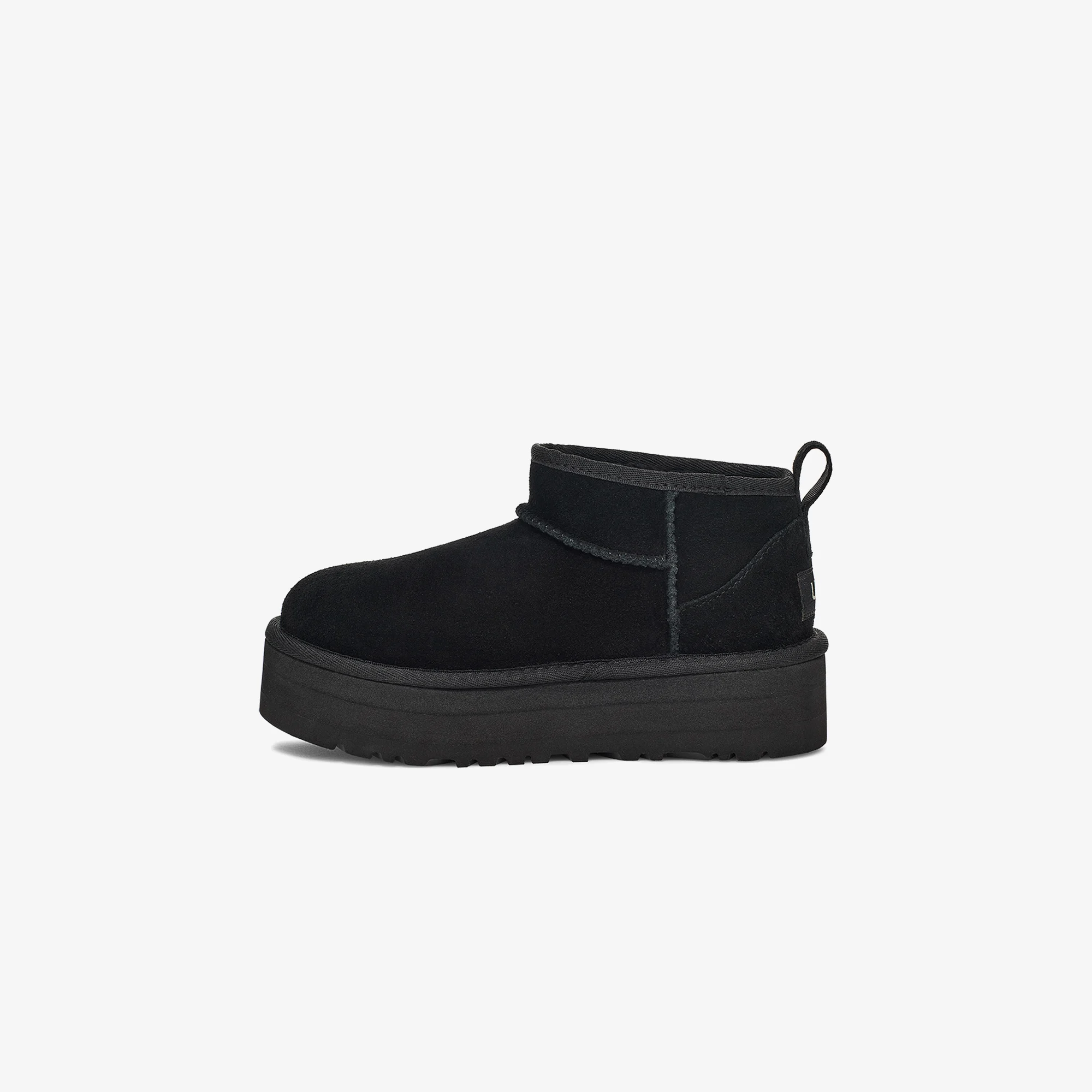 UGG Classic Ultra Mini Platform Çocuk Siyah Bot