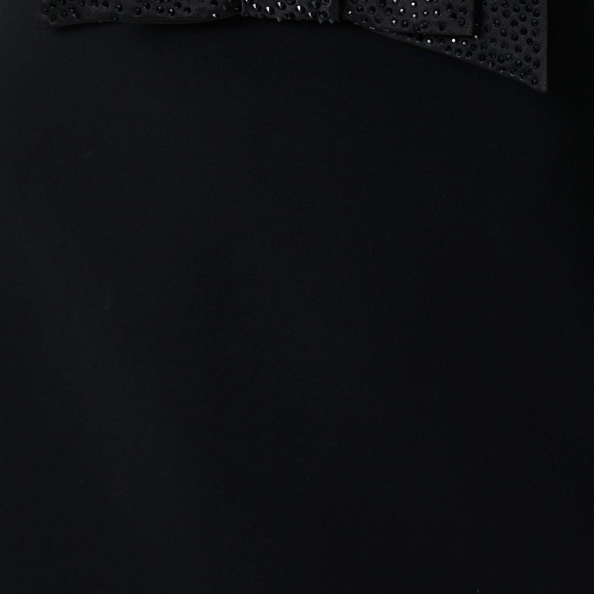 Network Kadın Siyah Evaze Mini Abiye Etek