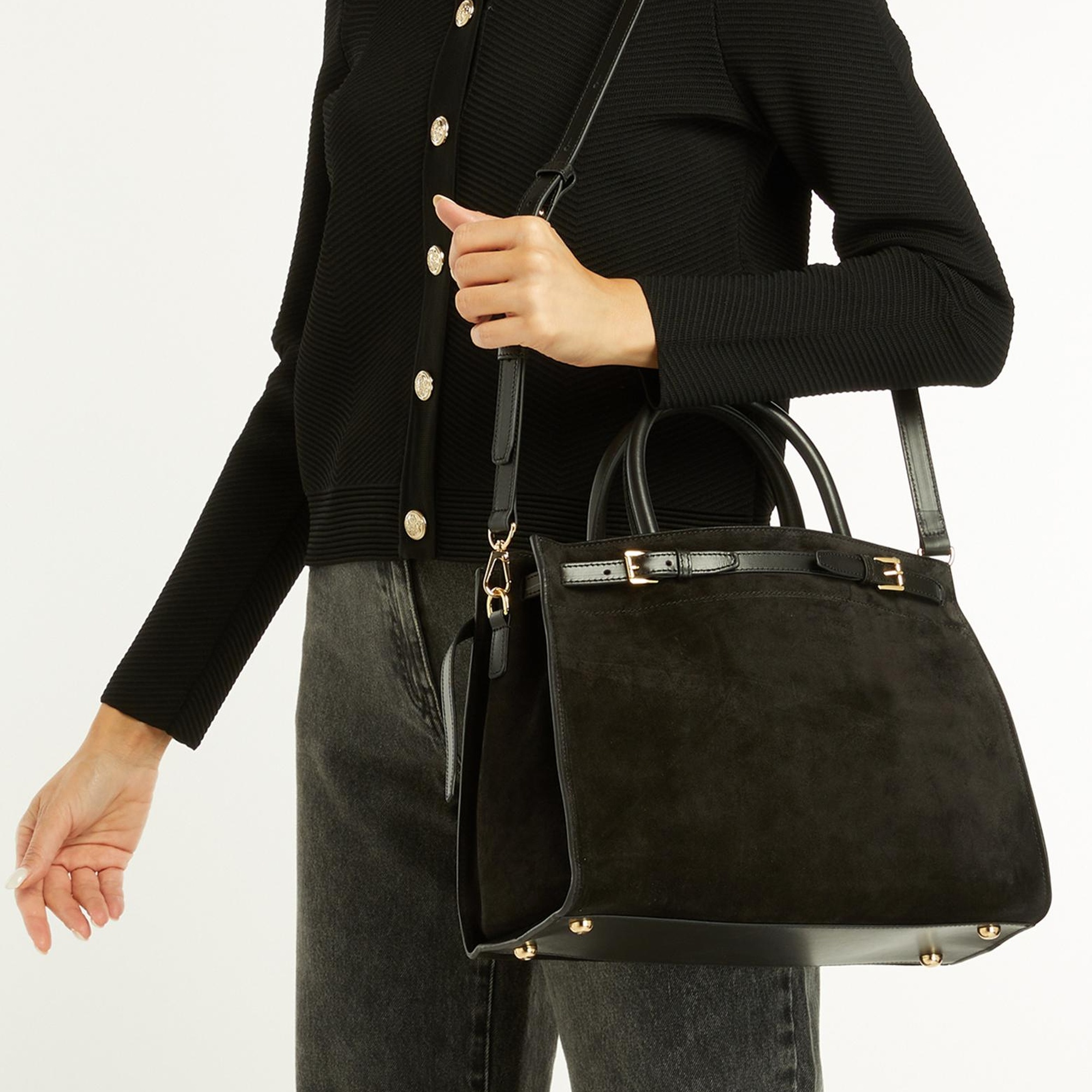 George Hogg Kadın Siyah Çanta