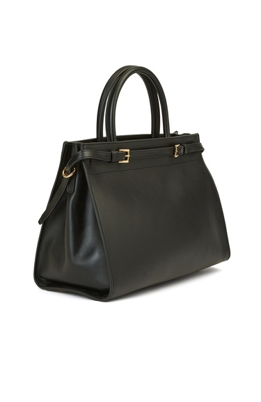  George Hogg Kadın Siyah Deri Çanta