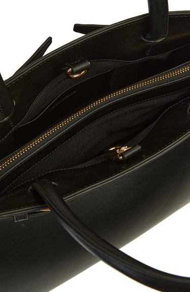  George Hogg Kadın Siyah Deri Çanta