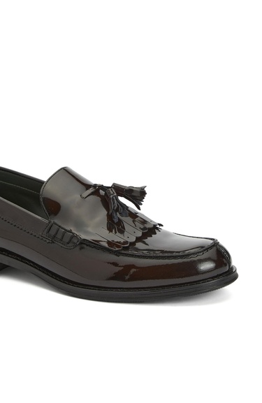  Gh For Nw Erkek Kahverengi Deri Loafer