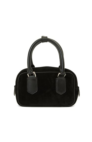  George Hogg Kadın Siyah Süet Çanta