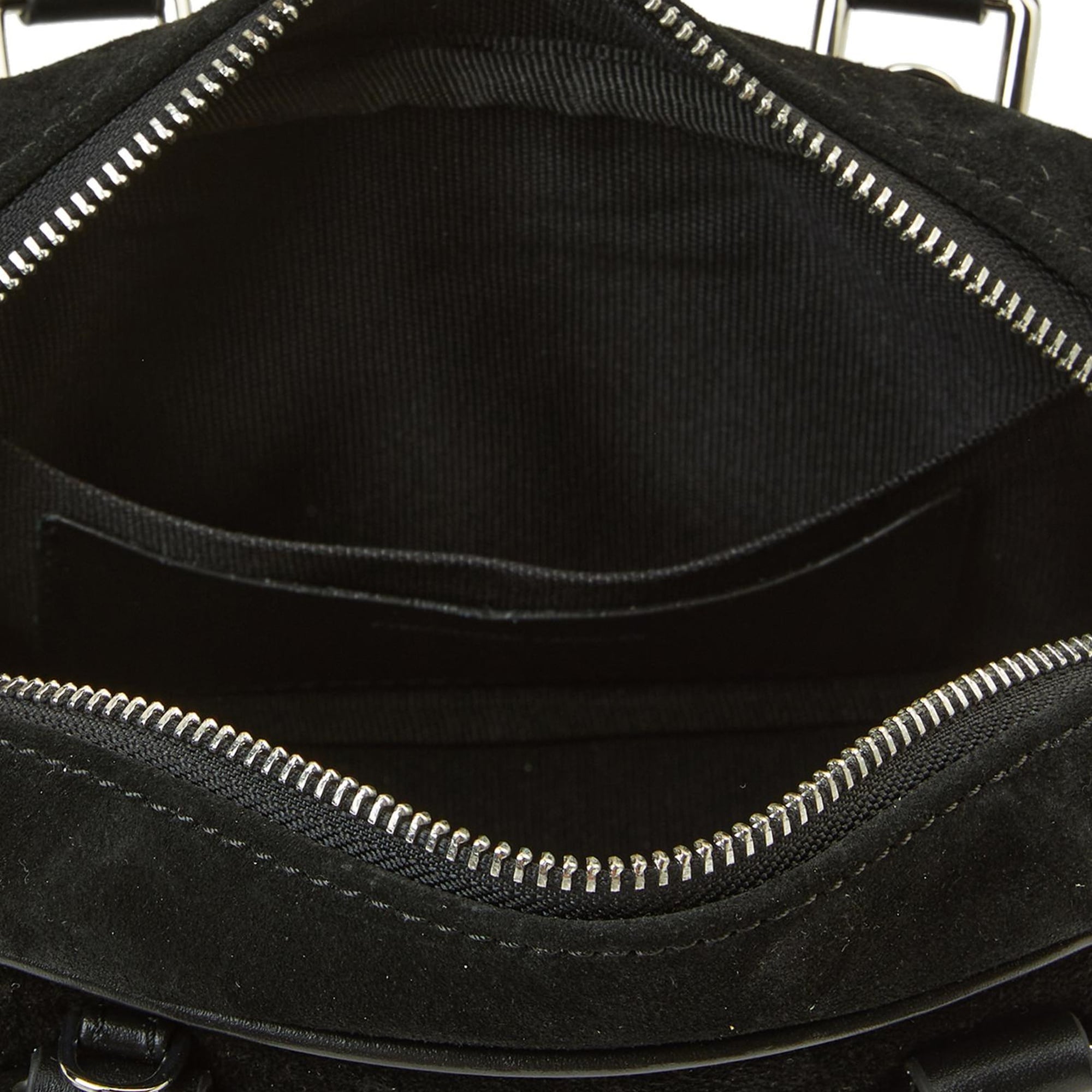 George Hogg Kadın Siyah Süet Çanta