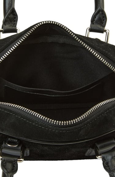  George Hogg Kadın Siyah Süet Çanta