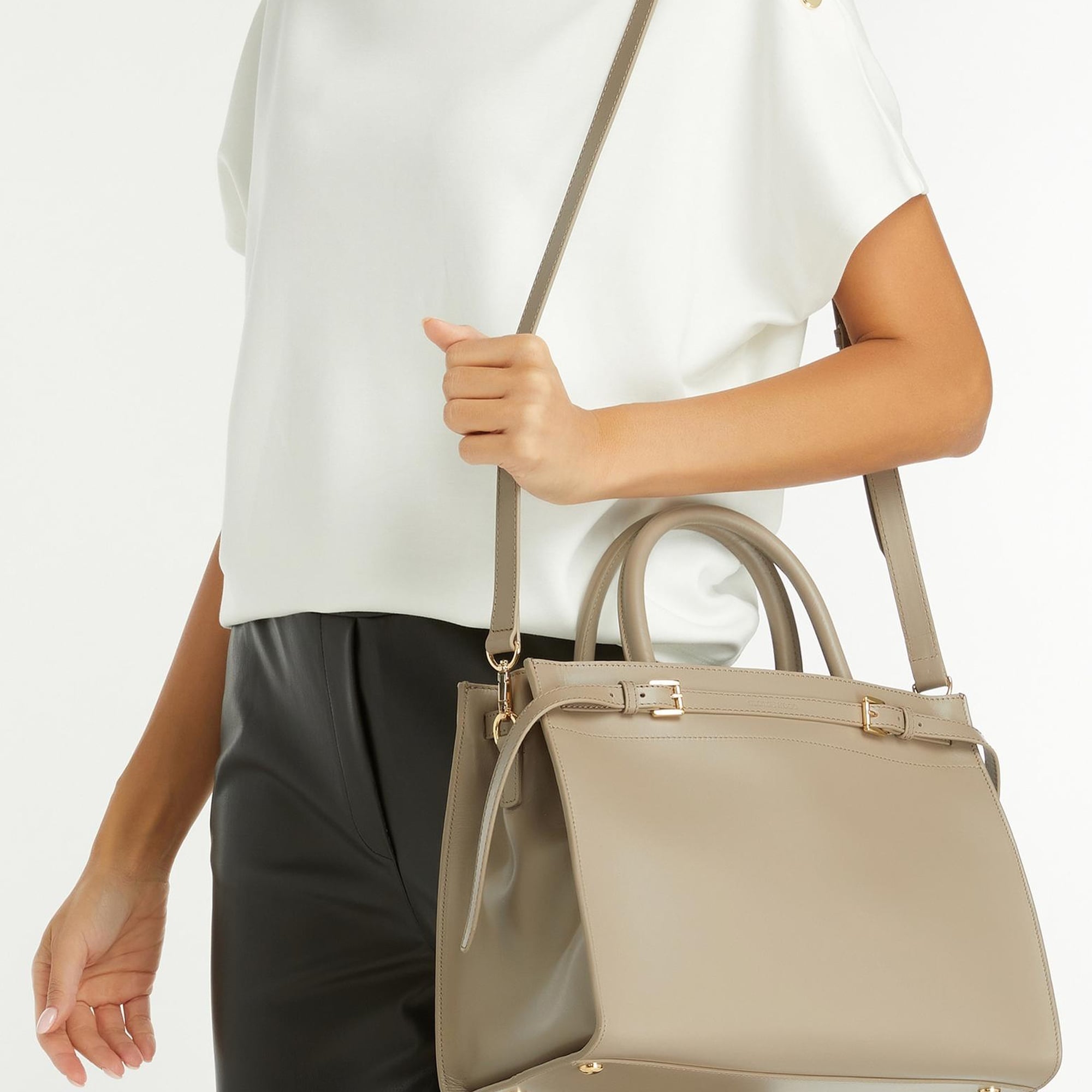 George Hogg Kadın Vizon Deri Çanta