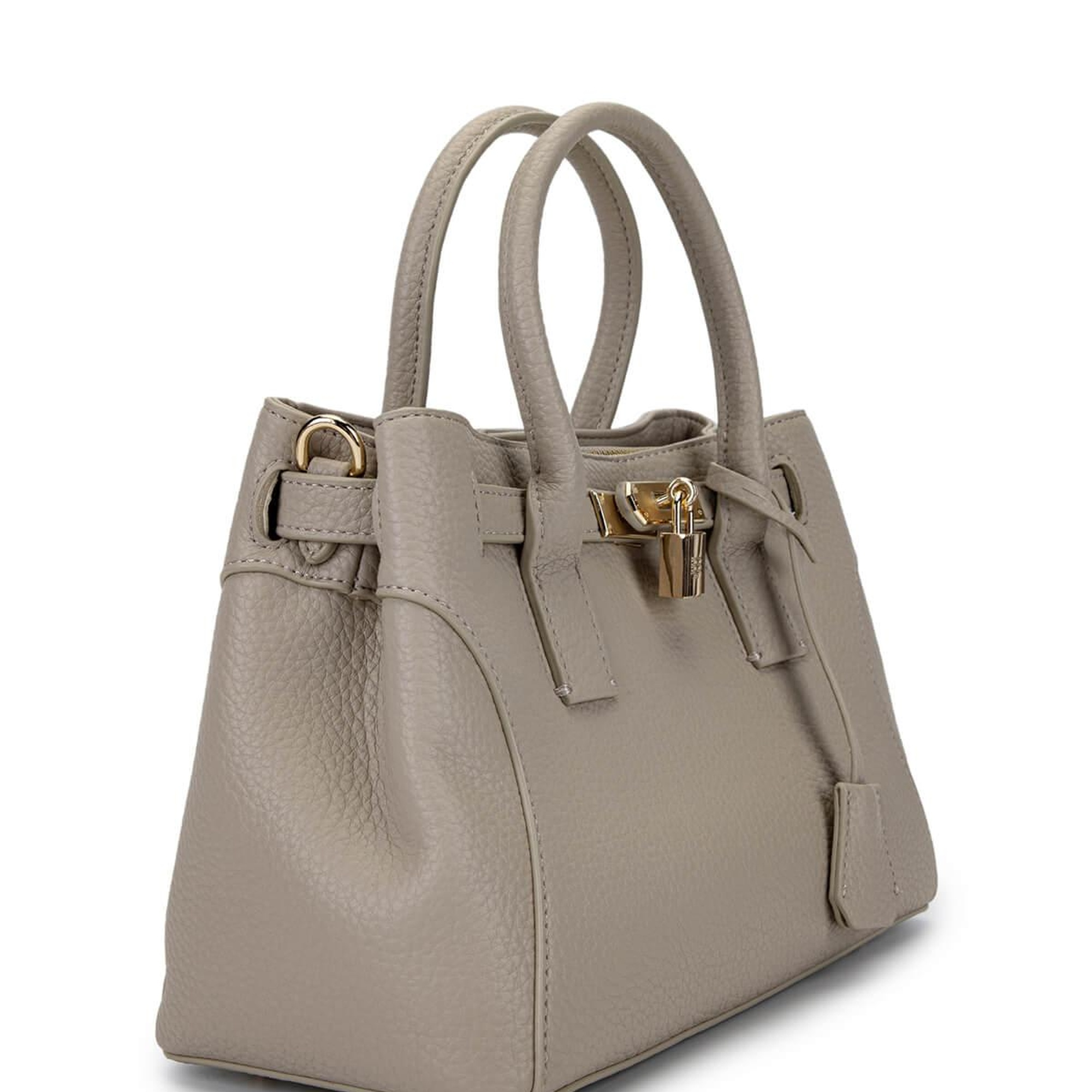 Tamer Tanca Kadın Suni Deri Taupe Omuz Çanta