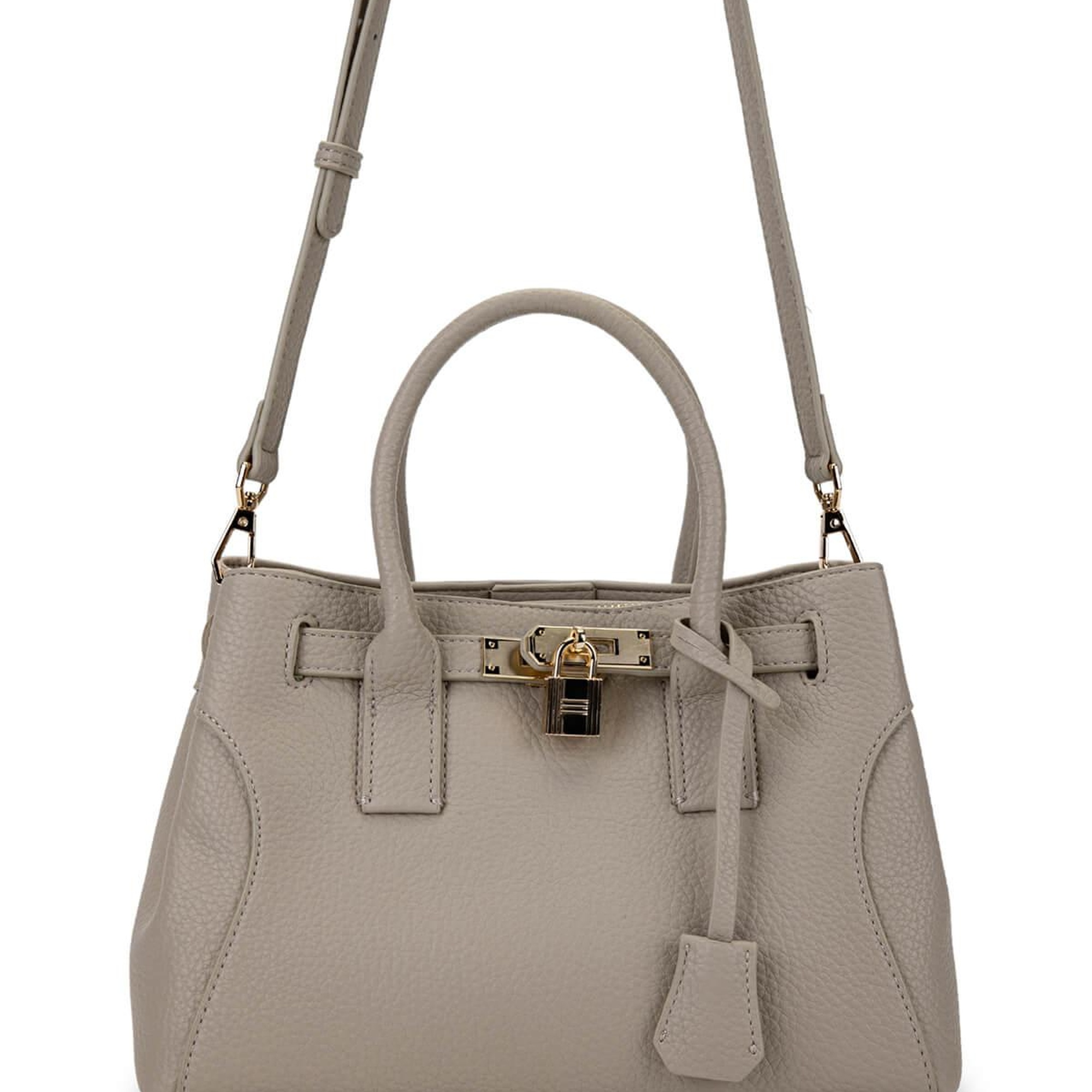 Tamer Tanca Kadın Suni Deri Taupe Omuz Çanta