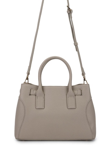  Tamer Tanca Kadın Suni Deri Taupe Omuz Çanta