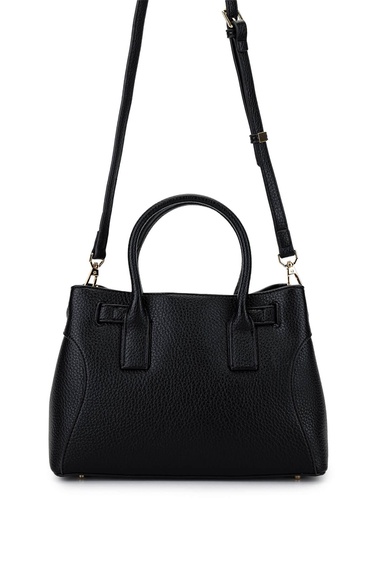  Tamer Tanca Kadın Suni Deri Siyah Omuz Çanta