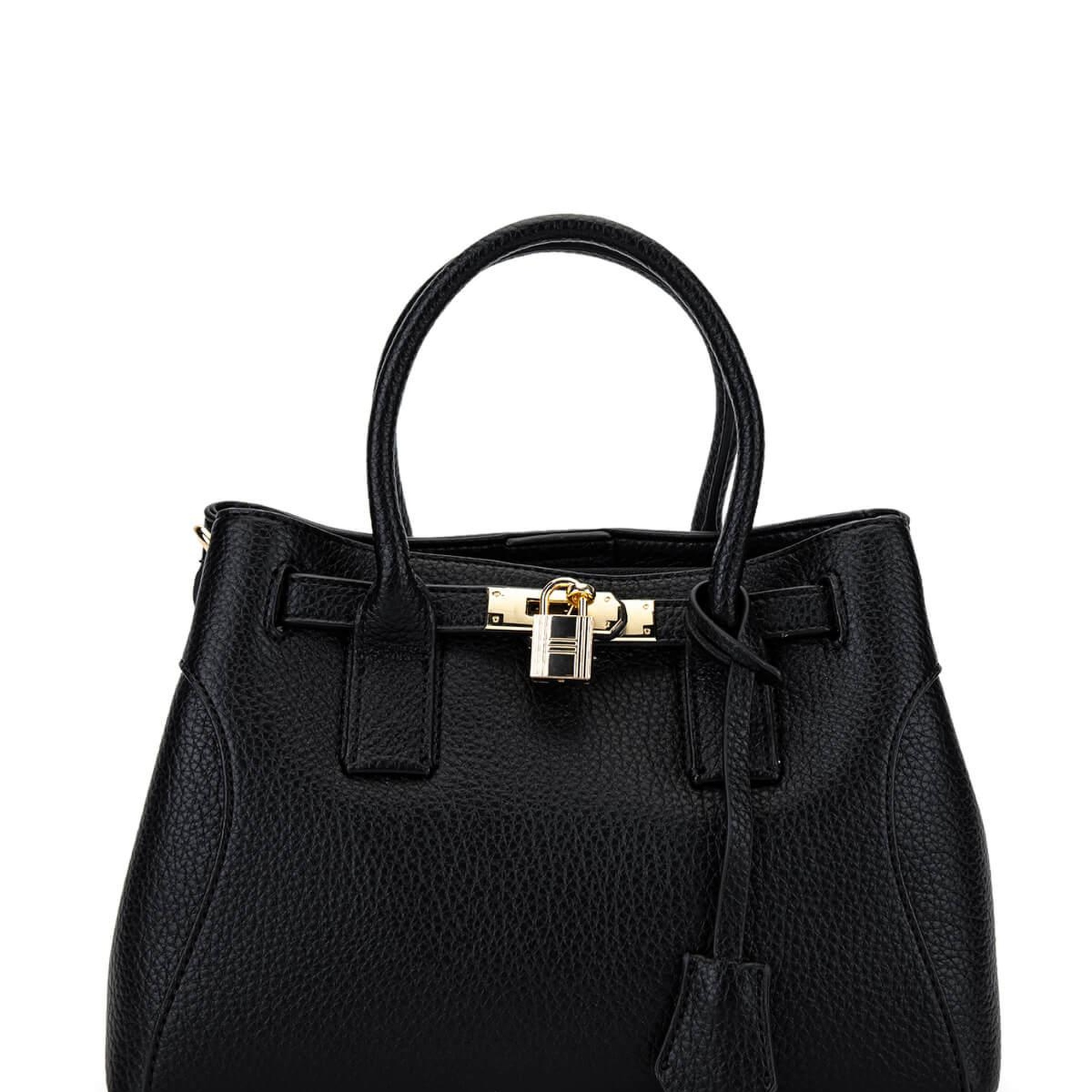 Tamer Tanca Kadın Suni Deri Siyah Omuz Çanta