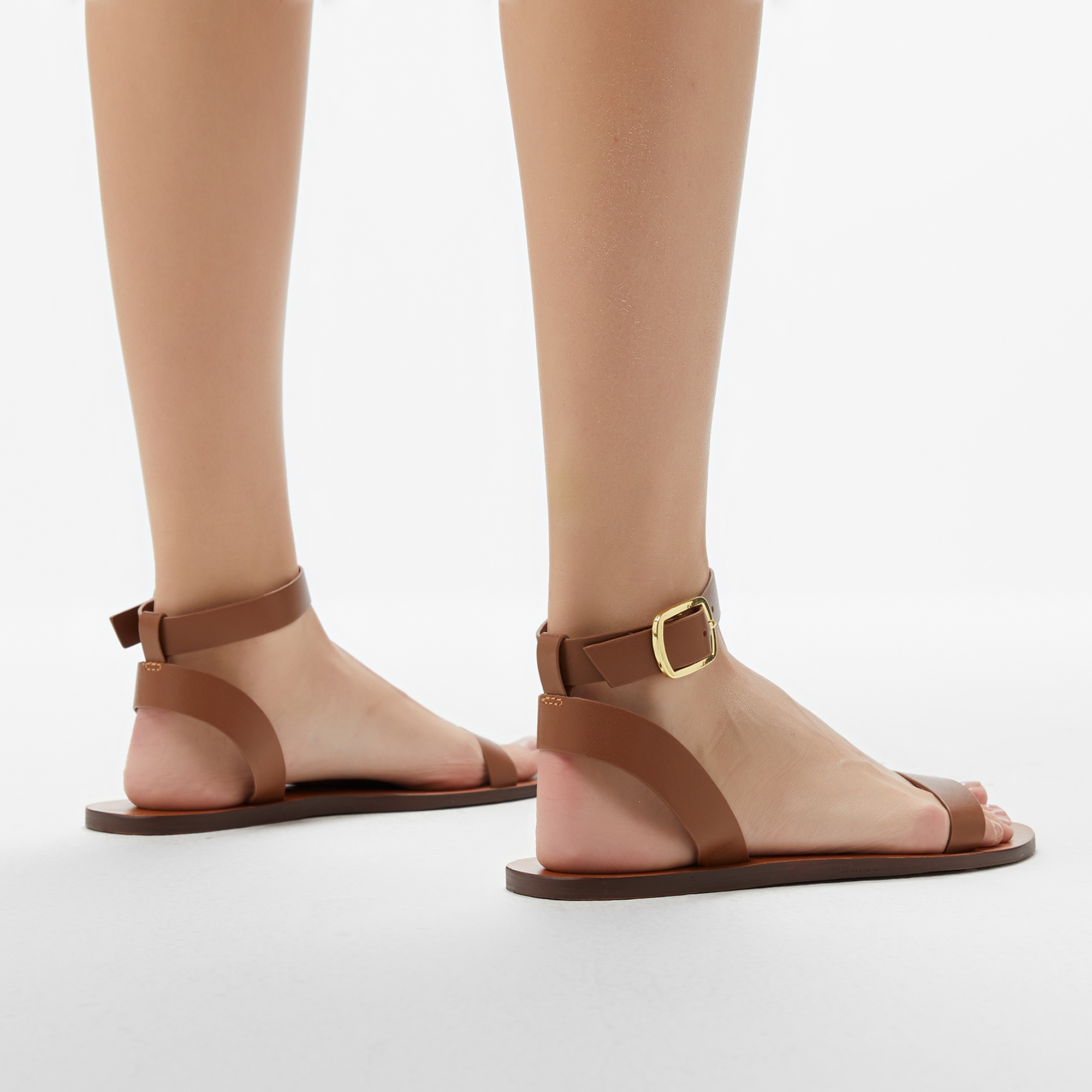 Manebi Kadın Açık Kahverengi Sandalet