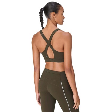  Sweaty Betty Power Pulse Bra Kadın Yeşil Fitness Bra