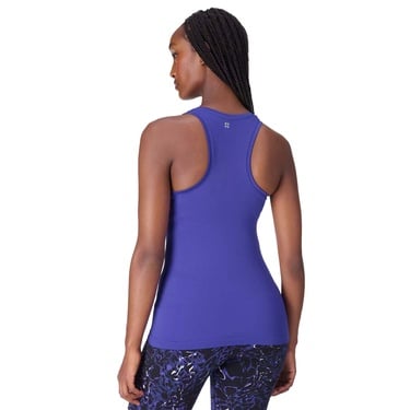  Sweaty Betty Athlete Seamless Workout Tank Kadın Mavi Tank Top
