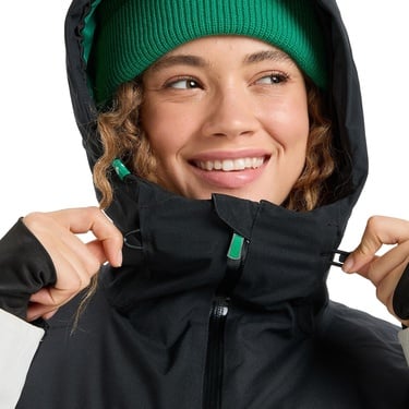  Roxy Stormdash Jk Kadın Siyah Snowboard Ceketi