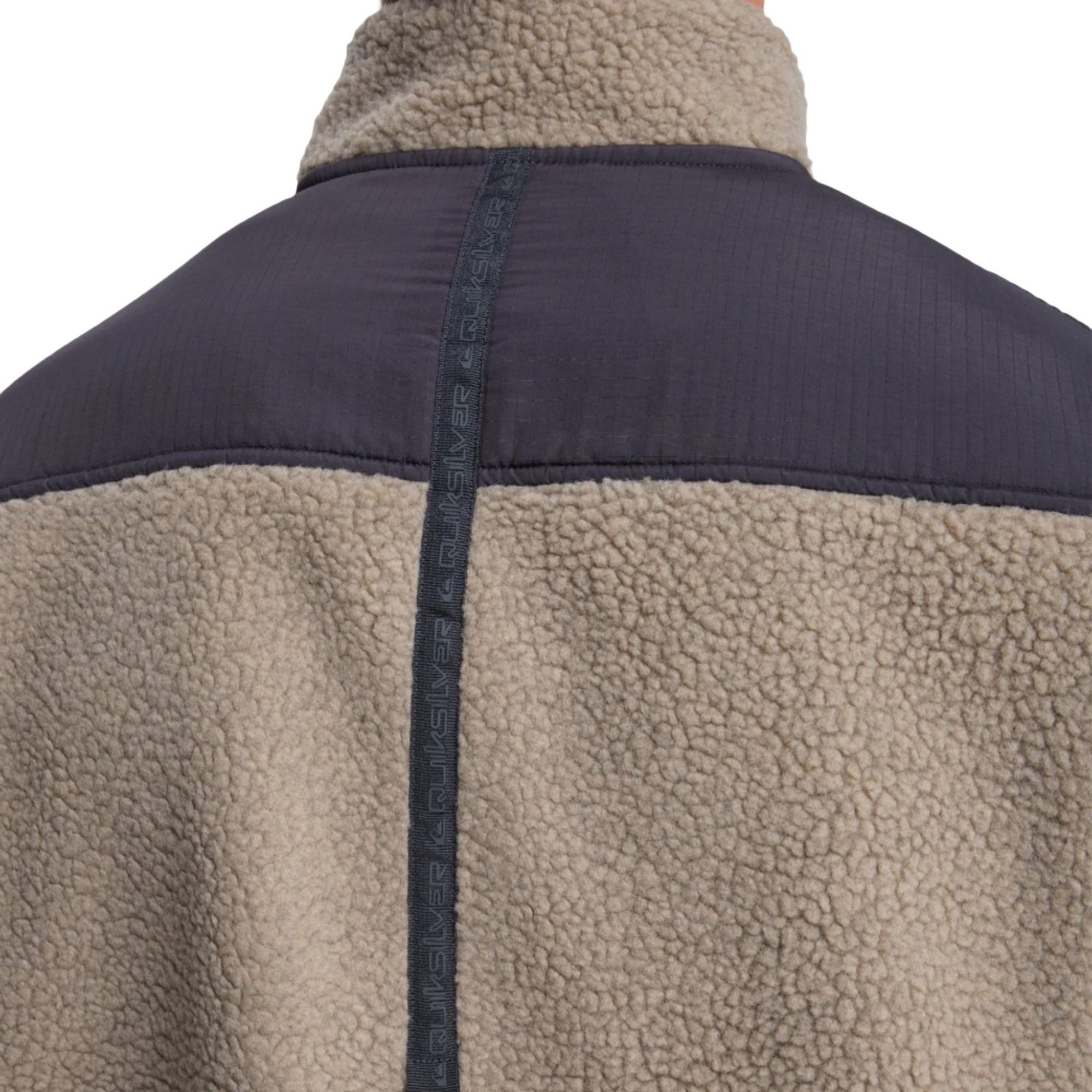 Quiksilver Shallow Water Fz Erkek Bej Polar Ceket