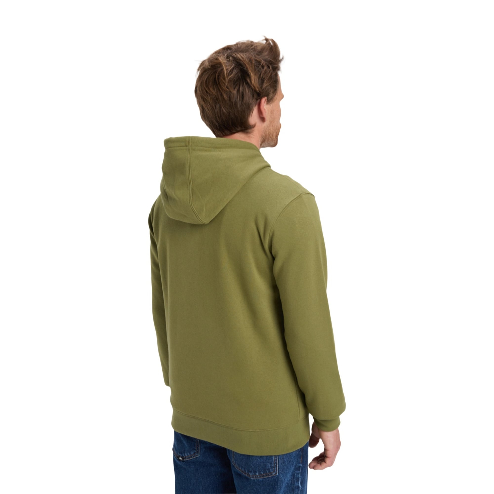 Quiksilver Screen Fleece Fineline Hoodie Erkek Yeşil Sweatshirt
