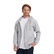 Quiksilver Zip Hood Chest Logo Erkek Gri Sweatshirt