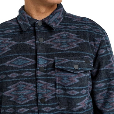  Billabong Furnace Flannel Erkek Mavi Gömlek