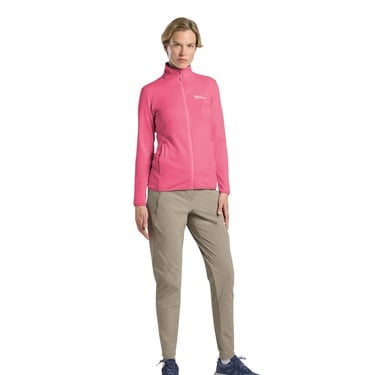  Jack Wolfskin Kolbenberg Fz Kadın Pembe Polar Ceket