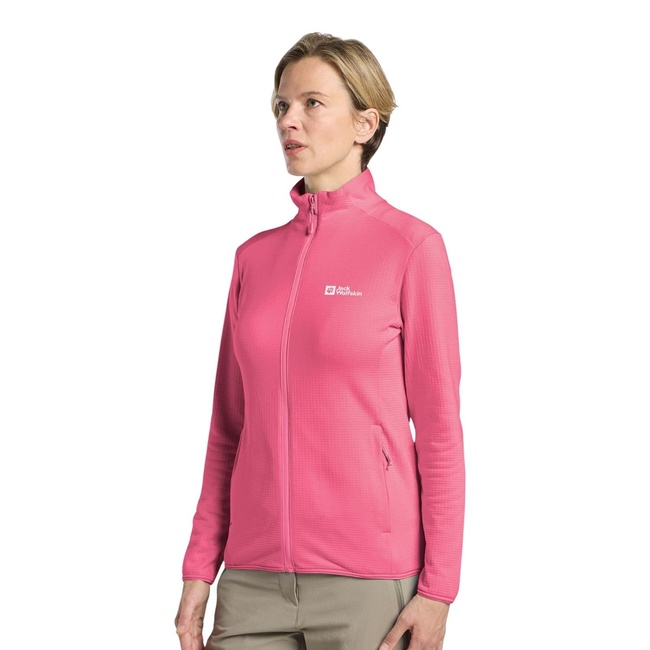  Jack Wolfskin Kolbenberg Fz Kadın Pembe Polar Ceket