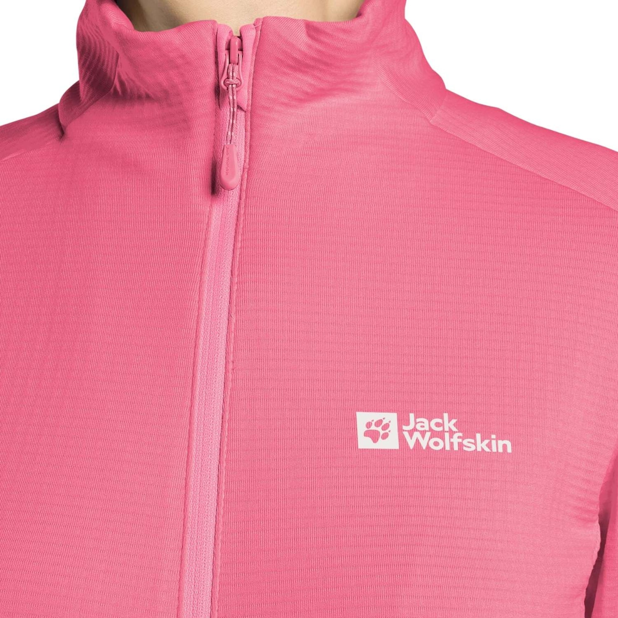 Jack Wolfskin Kolbenberg Fz Kadın Pembe Polar Ceket