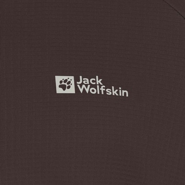  Jack Wolfskin Kolbenberg Fz Erkek Kahverengi Polar Ceket