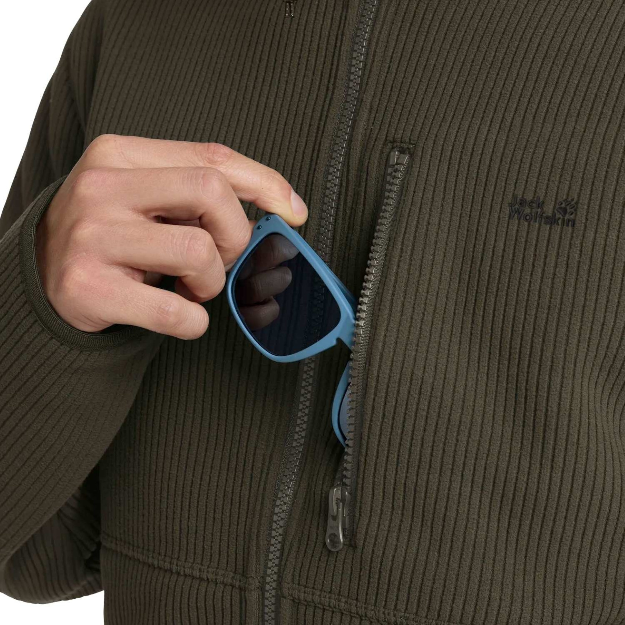 Jack Wolfskin Lake Ridge Erkek Yeşil Outdoor Ceketi