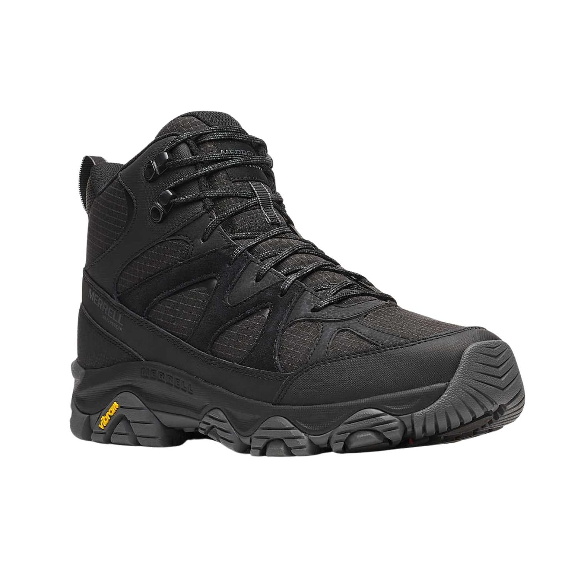 Merrell Thermo Snow Grip Mid Waterproof Erkek Siyah Bot