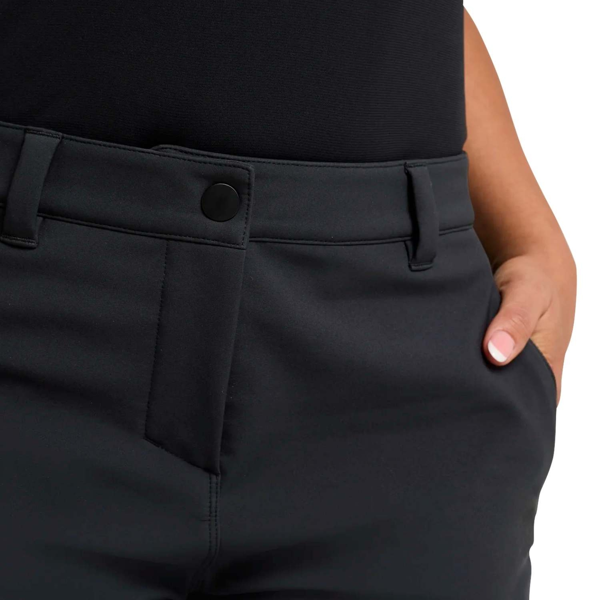 Jack Wolfskin Trek Terrain Pants Kadın Siyah Outdoor Pantolonu