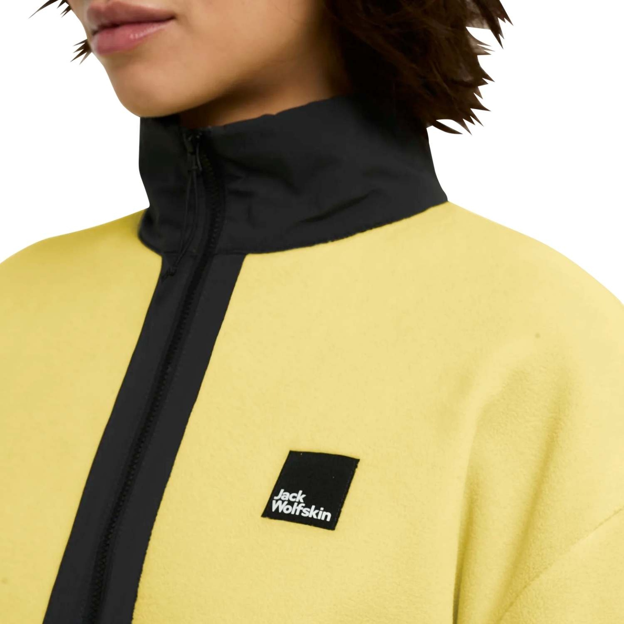 Jack Wolfskin Sumetro Fz Kadın Sarı Polar Ceket