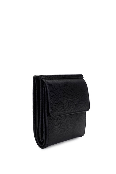  Tamer Tanca Unisex Hakiki Deri Siyah Havyar Cüzdan Cuzdan