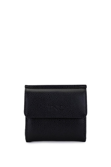  Tamer Tanca Unisex Hakiki Deri Siyah Havyar Cüzdan Cuzdan