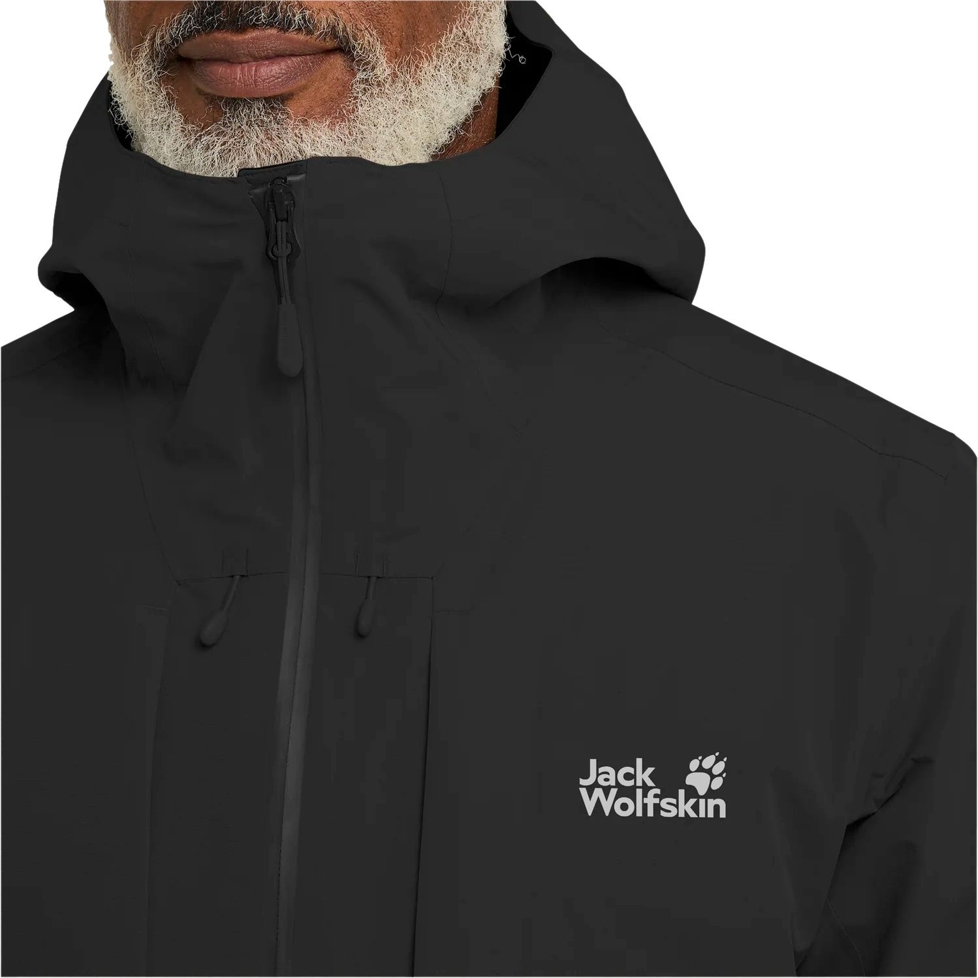 Jack Wolfskin Icecape 3in1 Down Rds Erkek Siyah Outdoor Ceketi