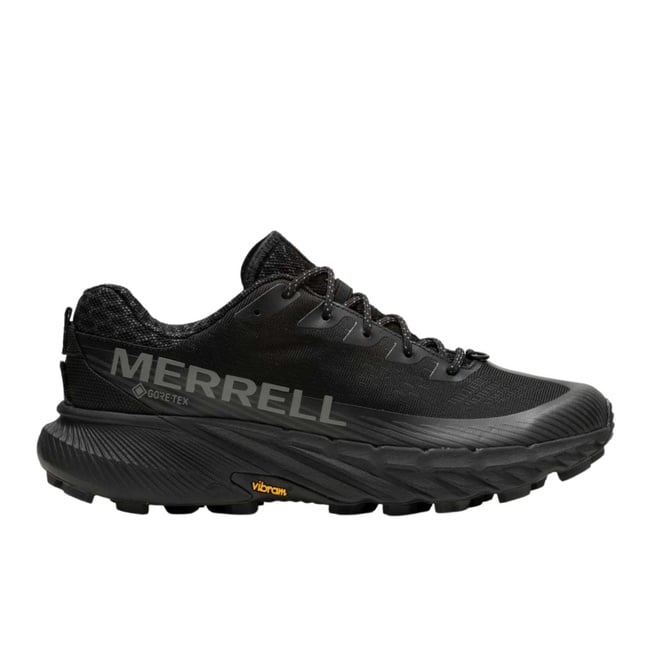  Merrell Agility Peak 5 Gore-Tex Erkek Siyah Patika Koşusu Ayakkabısı