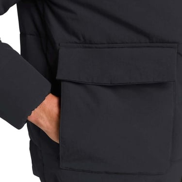  Jack Wolfskin Northern Lite Hooded Erkek Siyah Outdoor Ceketi