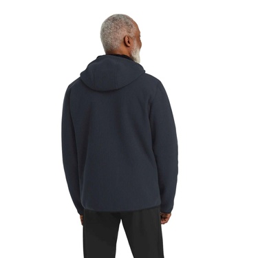  Jack Wolfskin Lake Ridge Hooded Erkek Mavi Outdoor Ceketi