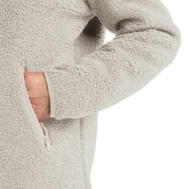  Jack Wolfskin High Curl Coat Kadın Bej Outdoor Ceketi