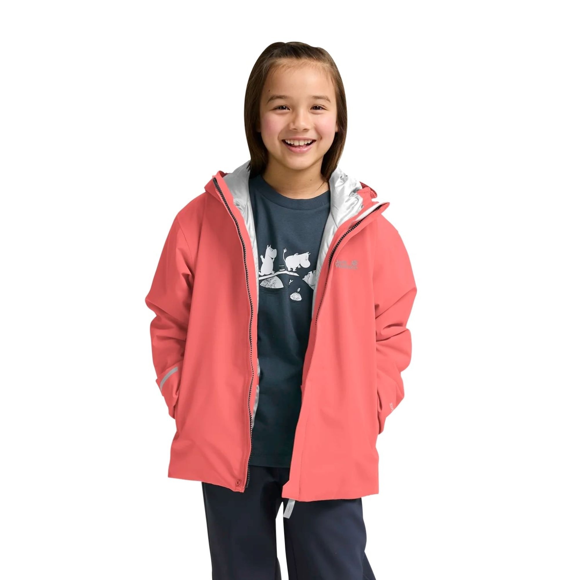 Jack Wolfskin Flowline Ski Kids Unisex Çocuk Outdoor Ceketi