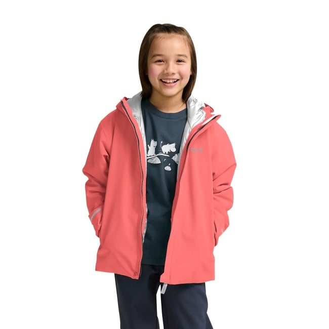  Jack Wolfskin Flowline Ski Kids Unisex Çocuk Outdoor Ceketi