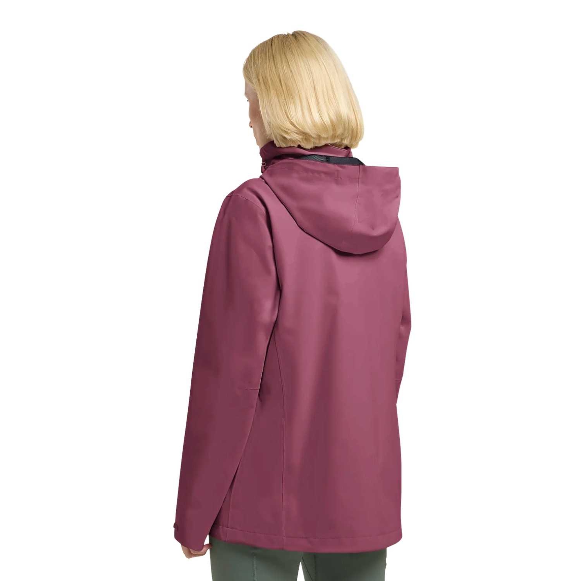 Jack Wolfskin Trailtime 2L Kadın Pembe Outdoor Ceketi