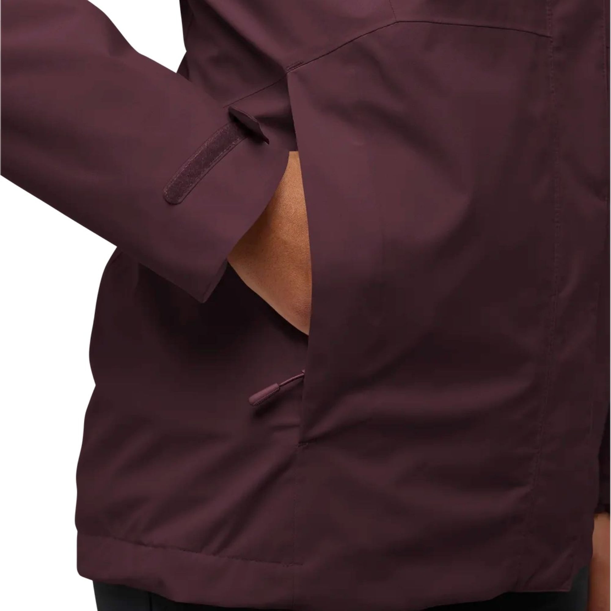 Jack Wolfskin Rotwand 3in1 Kadın Mor Outdoor Ceketi